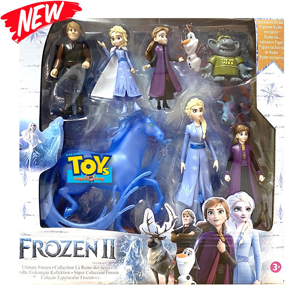 เซ็ตโมเดลตัวละครสุดน่ารักจากแอนิเมชั่นชื่อดัง FROZEN II Ultimate Frozen ...