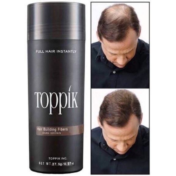 toppik-hair-fiberผงไฟเบอร์-เพิ่มผมหนา-แก้ปัญหาผมบาง