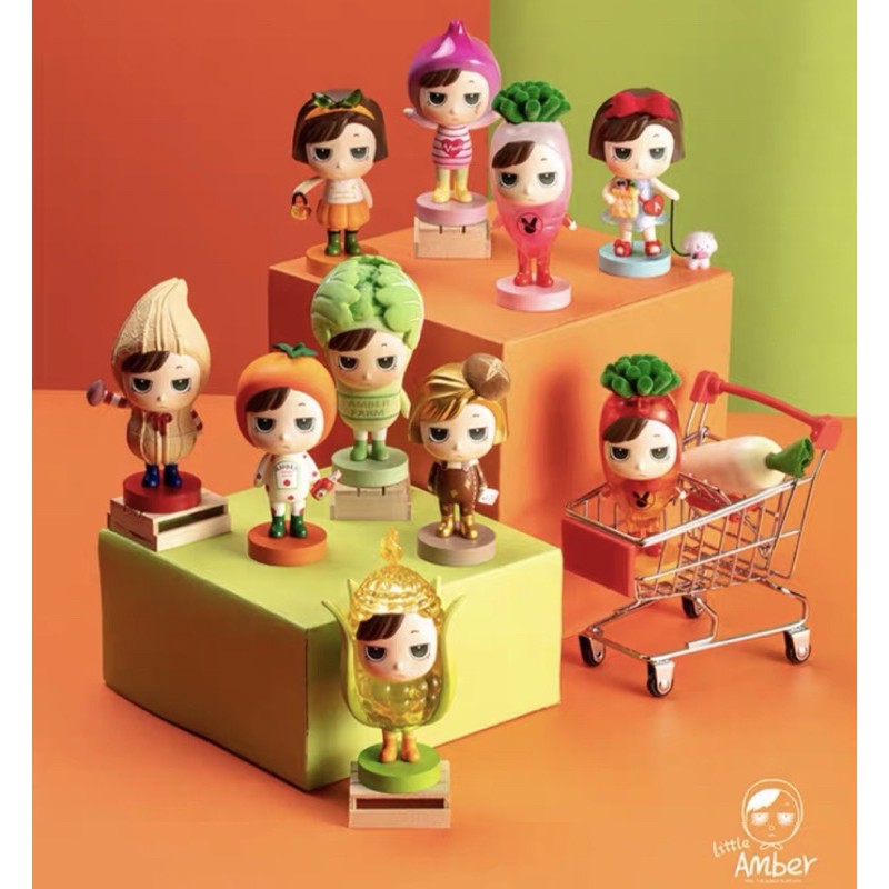 amber go to farmer market โมเดล แอมเบอร์ popmart | Shopee Thailand