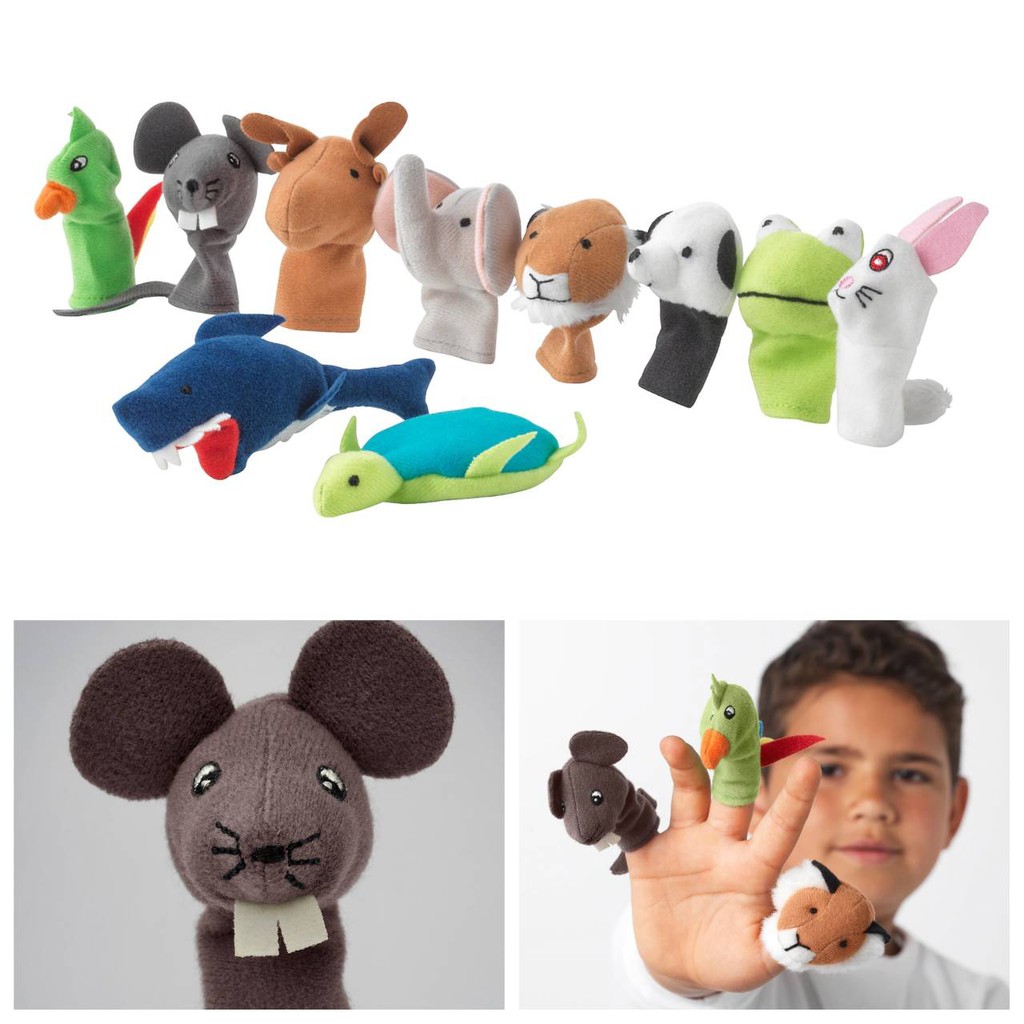 ตุ๊กตาหุ่นนิ้วมือ-หุ่นนิ้วมือรูปสัตว์-หุ่นนิ้วมือ-จำนวน-10-ชิ้น-ของเล่นผ้า-ของเล่นเด็ก