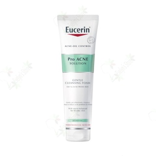 สินค้าขายดี | โฟมสิว | ยูเซอริน Eucerin ProAcne Solution Soft Cleansing Foam 150g.