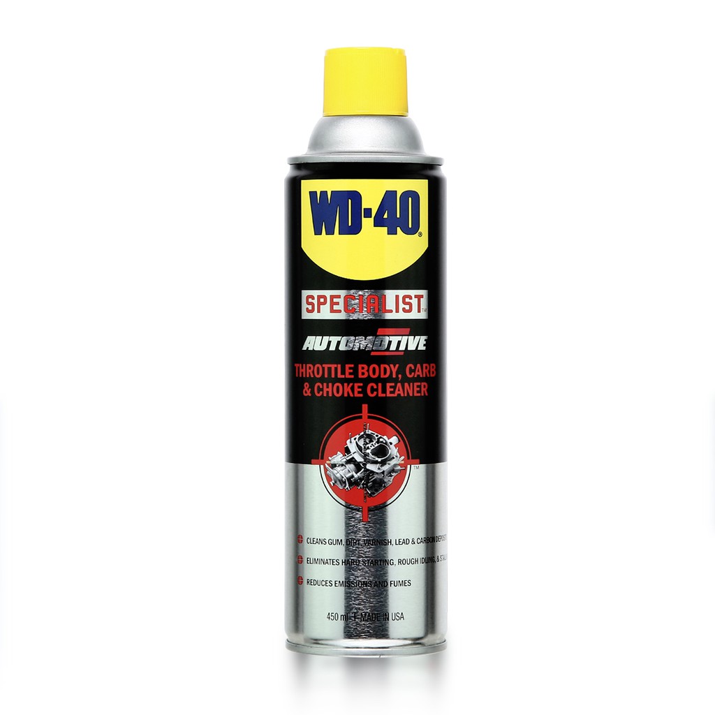 wd40-สเปรย์ทำความสะอาดปีกผีเสื้อ-คาร์บิวเรเตอร์-และโช๊ค