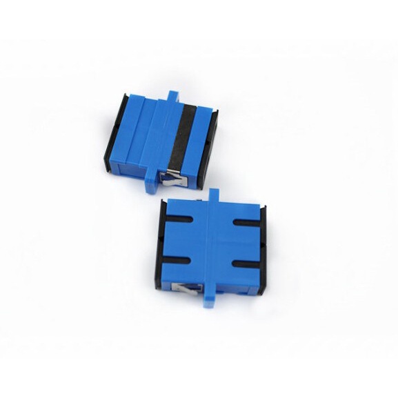 20pcs/lot FTTH Optical fiber adapter SC UPC Duplex singlemode Fiber ...