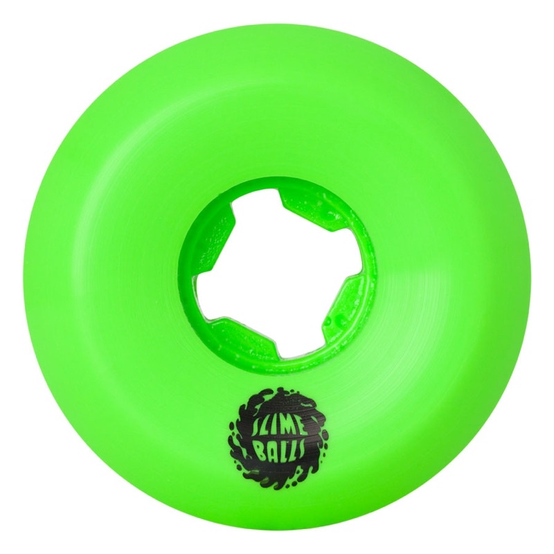 ล้อสเก็ตบอร์ด-slime-balls-flea-balls-speed-balls-green-99a-skateboard-wheels-56mm