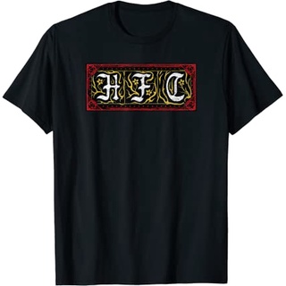 เสื้อยืดสีดำอินเทรนด์เสื้อยืด พิมพ์ลาย Stranger Things 4 Hellfire Club HFC สําหรับผู้ชายS M L   XL  XXL