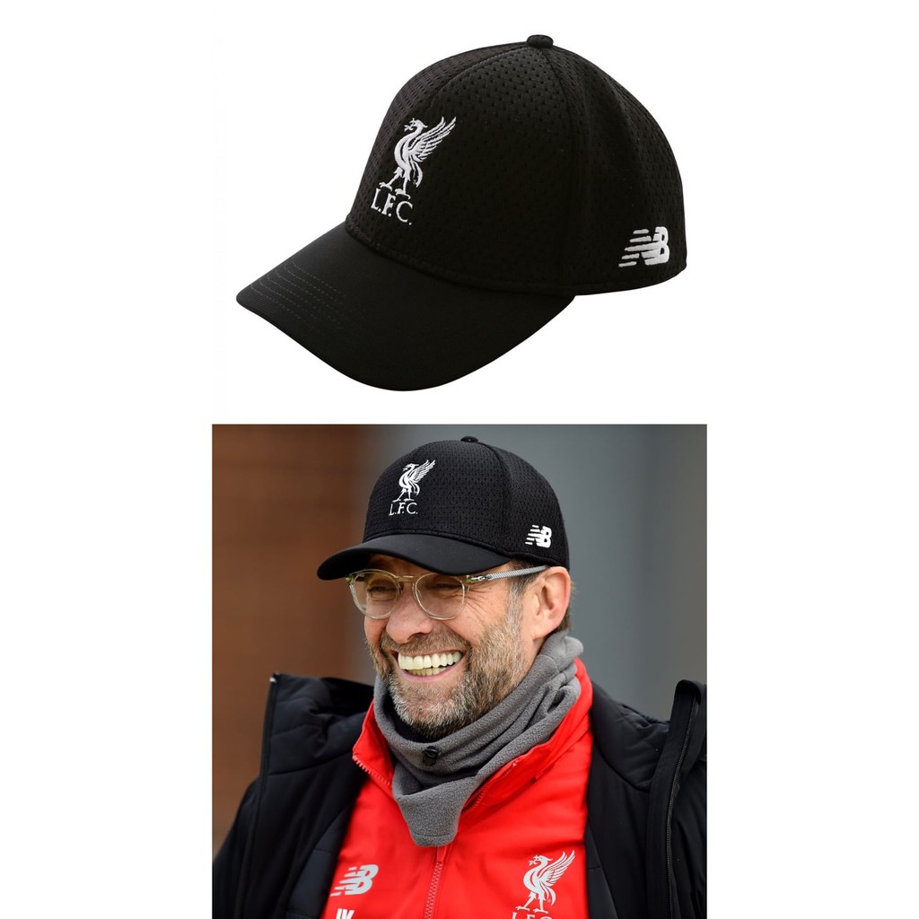 หมวกลิเวอร์พูลลิขสิทธิ์แท้ Official LFC "Klopp cap" New Balance 2019 สีดำ |  Shopee Thailand