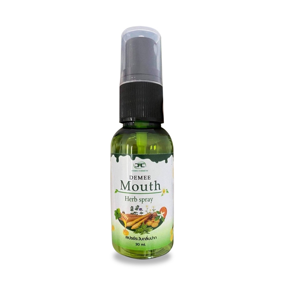 demee-mouth-herb-spray-สเปรย์ปกป้องช่องปากและลำคอ-โกศจุฬาลัมพา-30-มล