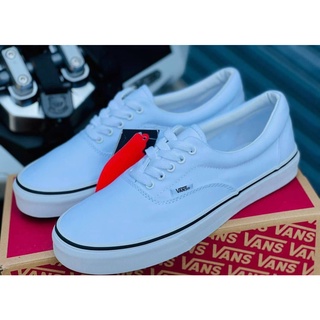 รุ่นสุดฮิตขายดี! VANS Era (Classic) True White รองเท้าผ้าใบ แวนส์ ได้ทั้งชายและหญิง มีไซส์ 36-45 EUR