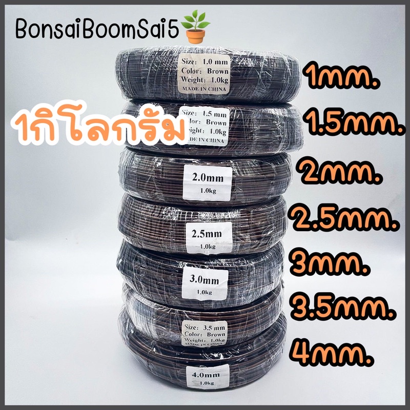 พร้อมส่งจากไทย-ลวดดัดบอนไซ-ชวนชม-สินค้านำเข้า-ไม่เป็นสนิม-น้ำหนัก-1kg