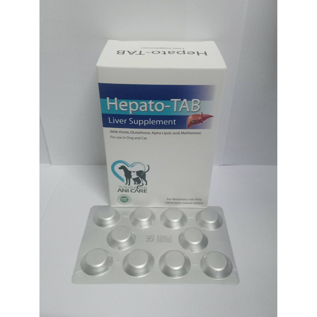 hepato-tab-แบ่งขาย-1-แผง-วิตามินบำรุงตับ-เสริมการทำงานของตับ-สุนัข-แมว