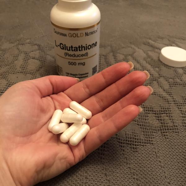 california gold nutrition glutathione พร้อมส่ง) S-Acetyl L-Glutathione , California Gold Nutrition 30 , 120  Veggie Capsules main image 0