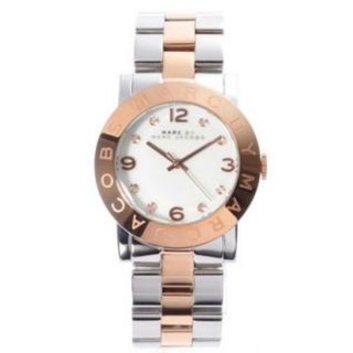 MARC BY MARC JACOBS Silver Dial Two-tone Bracelet Ladies Watch MBM3194