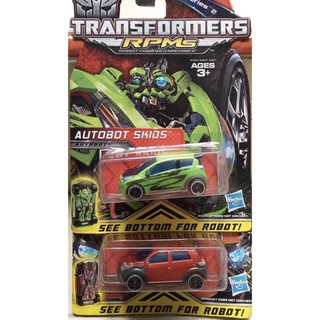 Transformers RPMs Skids & Mudflap Diecast