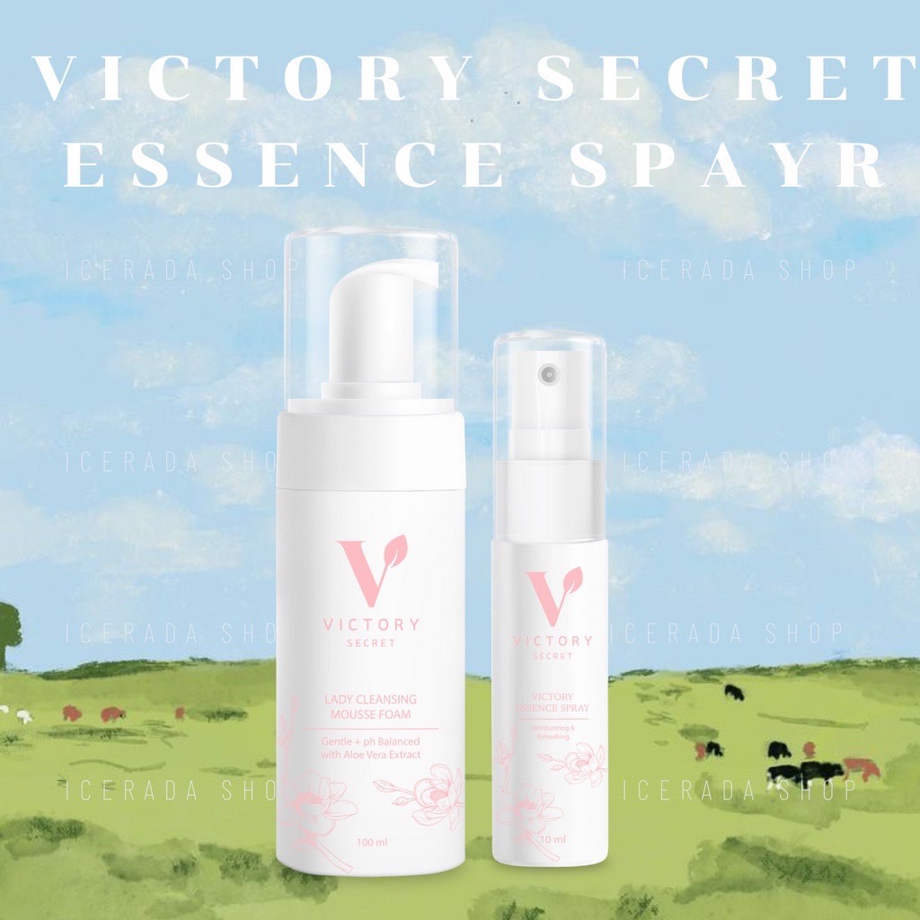 ของแท้-ส่งฟรี-victory-secret-essence-spray-สเปรย์หลีหอม-ลดกลิ่นอับชื้น-รสหวานทานได้-mousse-foam-มูสโฟม-ล้างหลีหอม