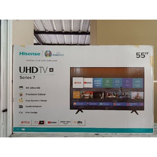 ภาพหน้าปกสินค้าHisense Smart UHD 4K TV 55\" รุ่น 55B7100UW  เกรดบีสินค้าตัวโชว์ ที่เกี่ยวข้อง