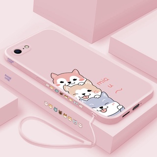 เคสโทรศัพท์มือถือ ซิลิโคน ลายการ์ตูนน่ารัก พร้อมสายคล้อง สําหรับ Oppo F1s A83 A71 A33 A57 A53 A73