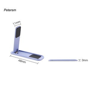 ภาพขนาดย่อของภาพหน้าปกสินค้าPP  Ultra-thin Phone Stand Desk Smart Phone Mini Lazy Bracket Non-marking for Watching TV จากร้าน petersm.th บน Shopee ภาพที่ 3