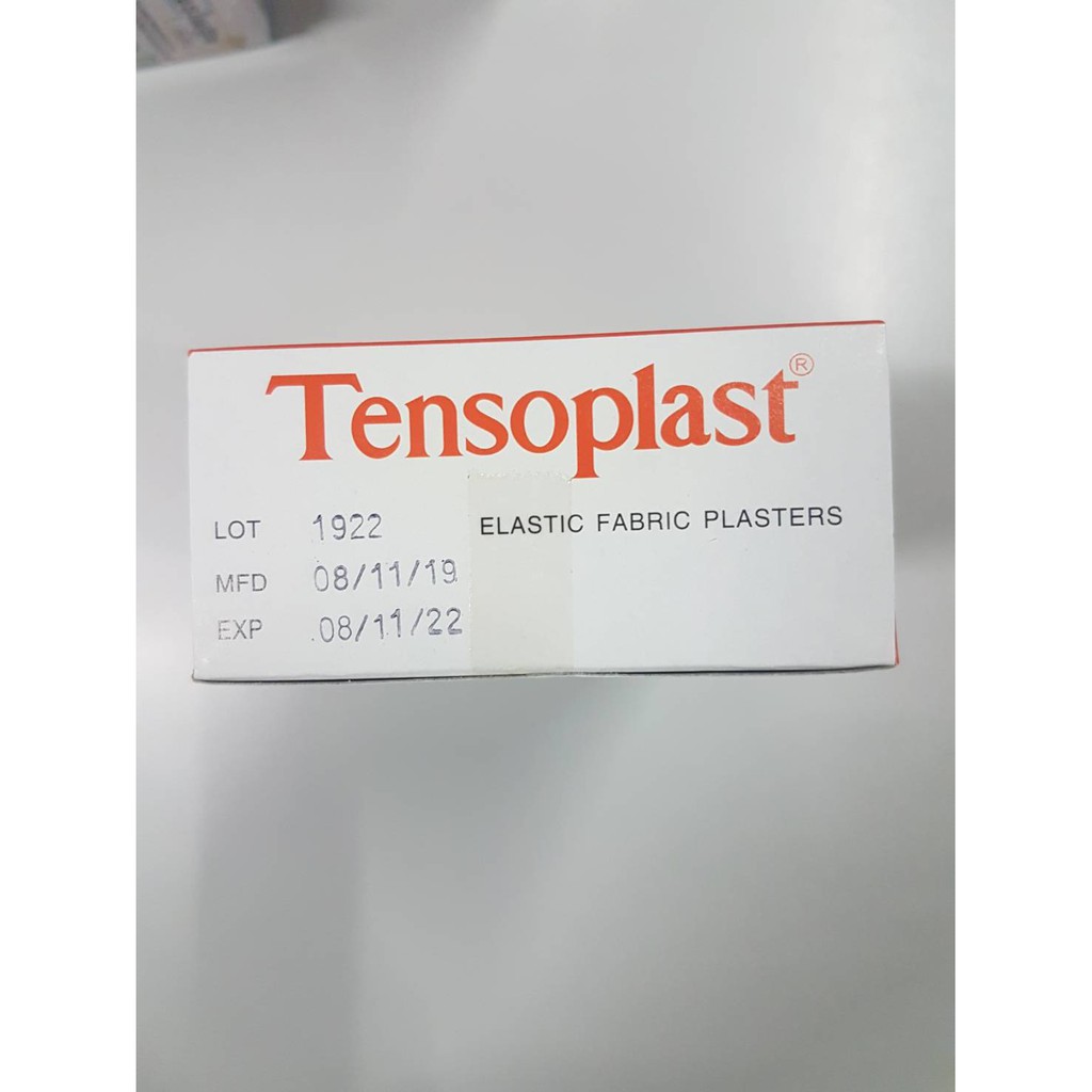 tensoplast-พลาสเตอร์-เทนโซพล๊าส-แบบผ้าชนิดยืดได้-1-กล่อง