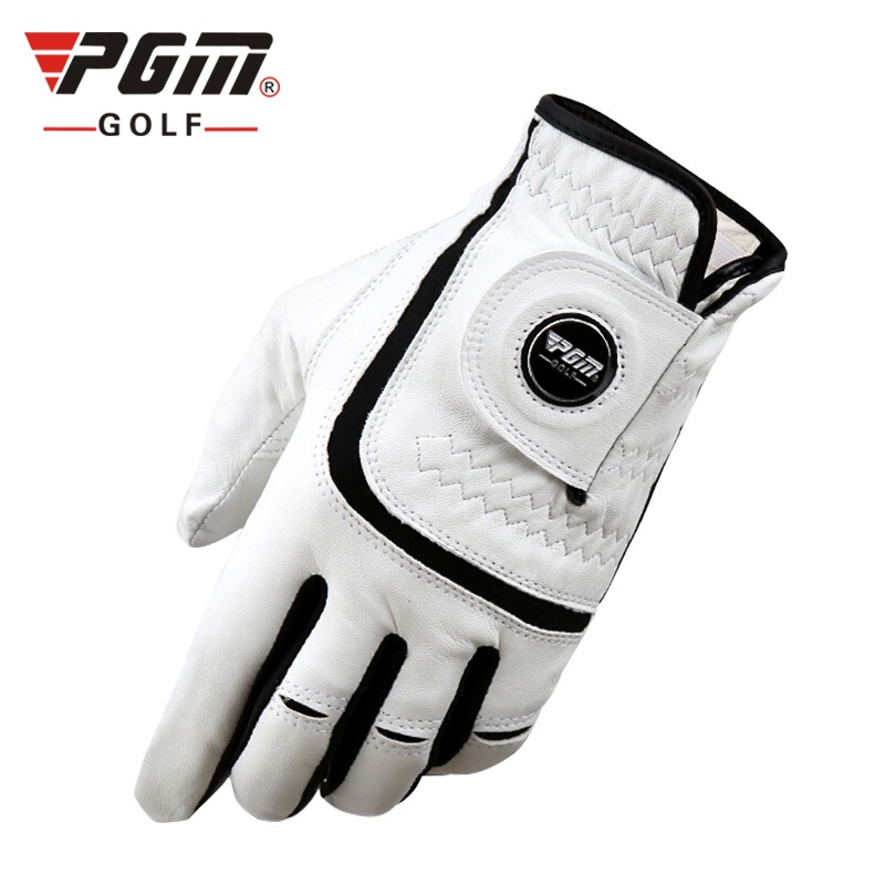 ภาพหน้าปกสินค้าถุงมือกอล์ฟ heepskin Leather Gloves With Marker จากร้าน 11.golf บน Shopee