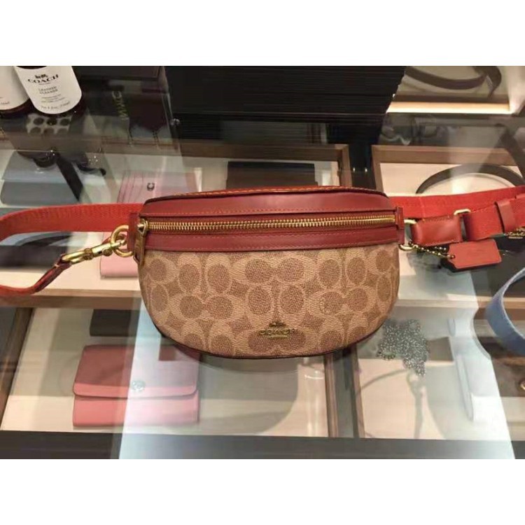 แท้-พร้อมส่ง-coach-f39939-กระเป๋าหน้าอก-กระเป๋า-crossbody-กระเป๋าคาดเอว