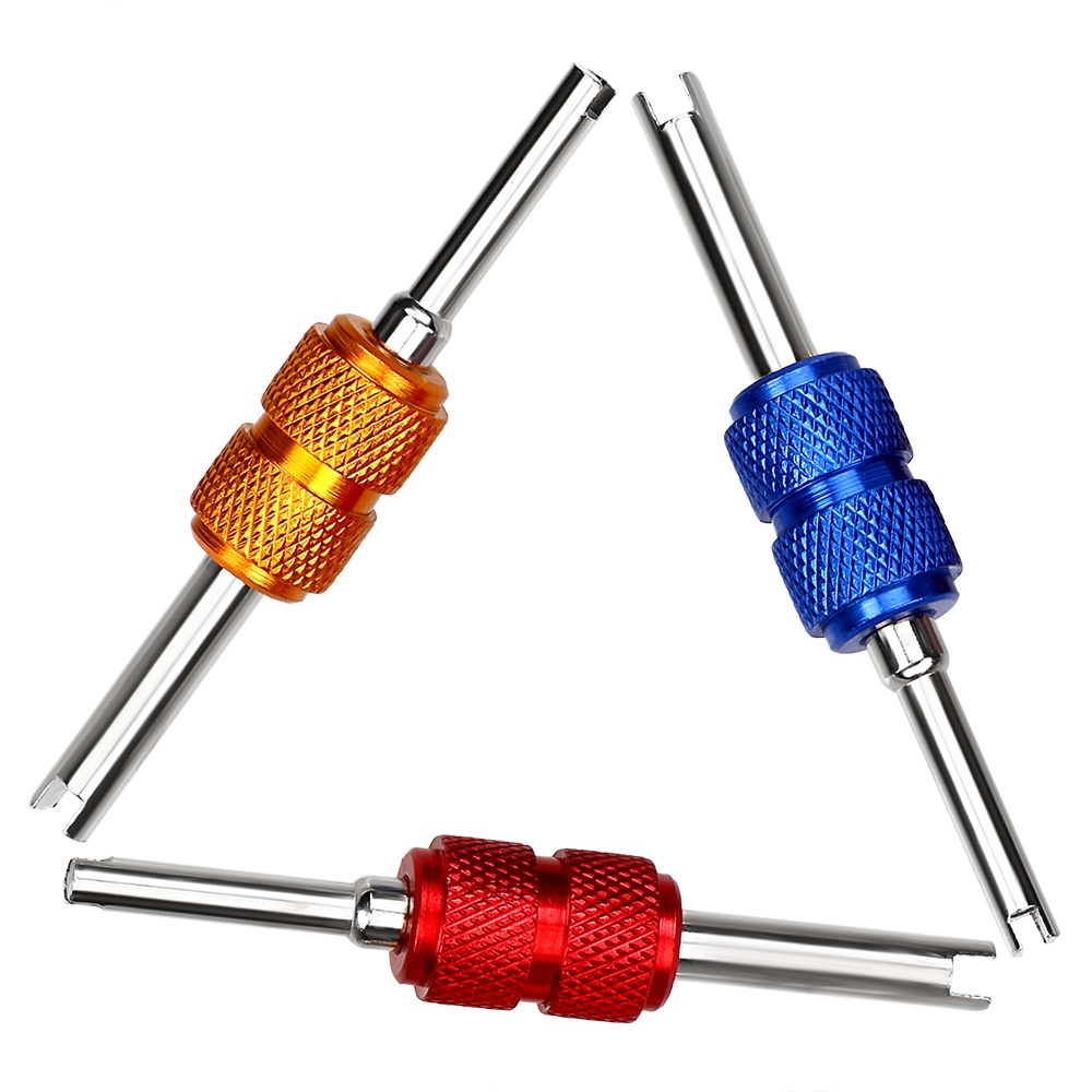 Aluminum Alloy Tyre Accessories Tyre Valve Core Remover Wrench Car
