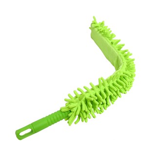 Microfiber duster แปรงปัดฝุ่น ไม้ปัดฝุ่น ไม้ปัดขนไก่ ไม้ปัดฝุ่นไมโครไฟเบอร์ งอตัวได้ ดึงดูดฝุ่นด้วยไฟฟ้าสถิต