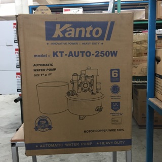 ภาพหน้าปกสินค้าKANTO ปั้มน้ำอัตโนมัติ KT-AUTO-250W ซึ่งคุณอาจชอบสินค้านี้