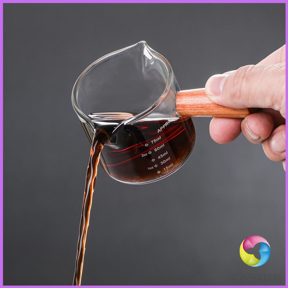 eos-center-แก้วช็อต-espresso-shot-ด้ามจับไม้-ขนาด-70-ml-และ-75-mlสินค้าพร้อมส่ง-measuring-cup