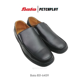 ภาพขนาดย่อของภาพหน้าปกสินค้าBata รุ่น 851-6459 รองเท้าหนังคัชชูผู้ชายบาจา พื้นเย็บ ใส่ทน หน้ากว้าง ใส่สบาย รองเท้าทางการ รหัส 851 6459 จากร้าน petchployshop บน Shopee