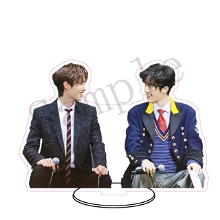 【Buy two get one free】ป๋อจ้าน BJYX Wang YiBo Xiao Zhan double-sided desktop decoration เฉินฉิงลิ่ง เซียวจ้าน หวังอี้ป๋อ