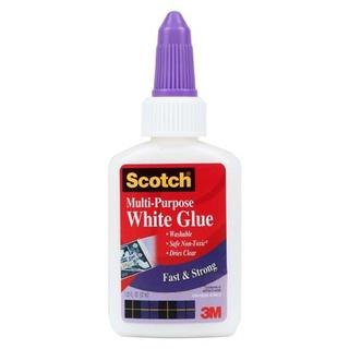 Dee-Double กาวลาเท็กซ์ ทั่วไป SCOTCH WH 37ML เครื่องมือช่าง กาวพลังตะปู กาว