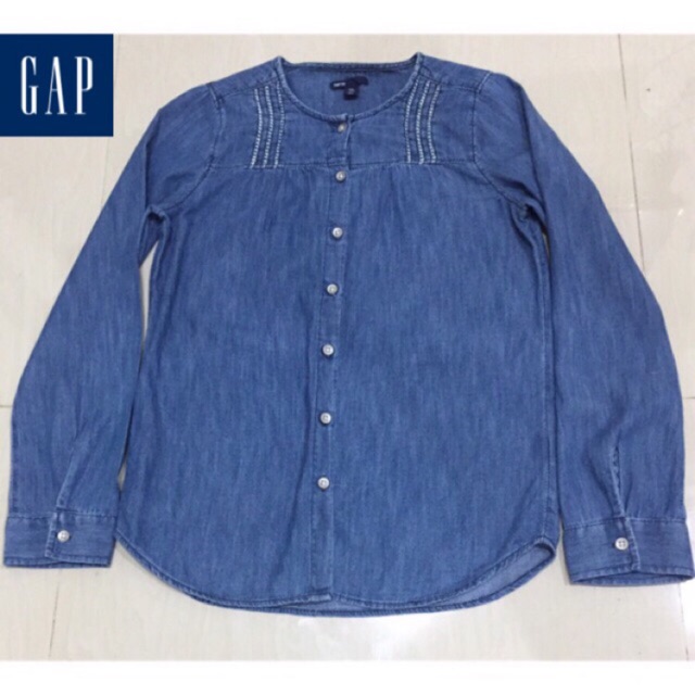 เสื้อยีนส์-gap-มือสอง