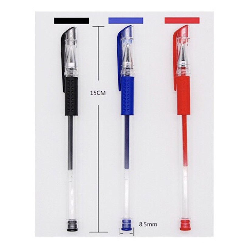ภาพสินค้าkingshoppingร้านไทย) ปากกาเจล Classic 0.5 มม. (สีน้ำเงิน/แดง/ดำ) ปากกาหมึกเจล มี 3 สีให้เลือก 0.5mm หัวเข็ม A75 จากร้าน kingshoppin บน Shopee ภาพที่ 5