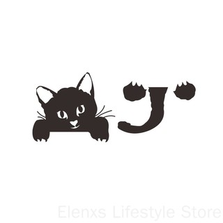 DIY Little Cat Light Switch Sticker Wall Decal Home Decoration ELEN