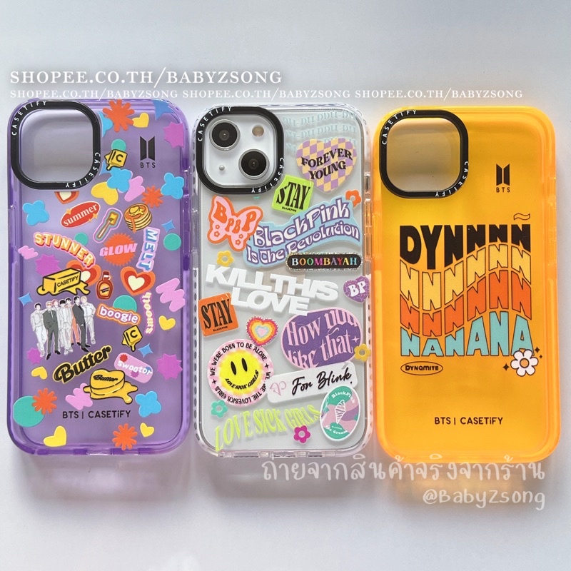 casekpopใสสกรีนลาย-เคสสำหรับรุ่น-678-se-14-14pro-14promax