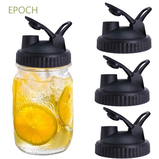 EPOCH Food-Grade Plastic Mason Jar Lids Leak Proof Canning Lid Wide Mouth Caps Flip Cap Recyclable for Ball Jars for Mason Jars Home Storage/Multicolor