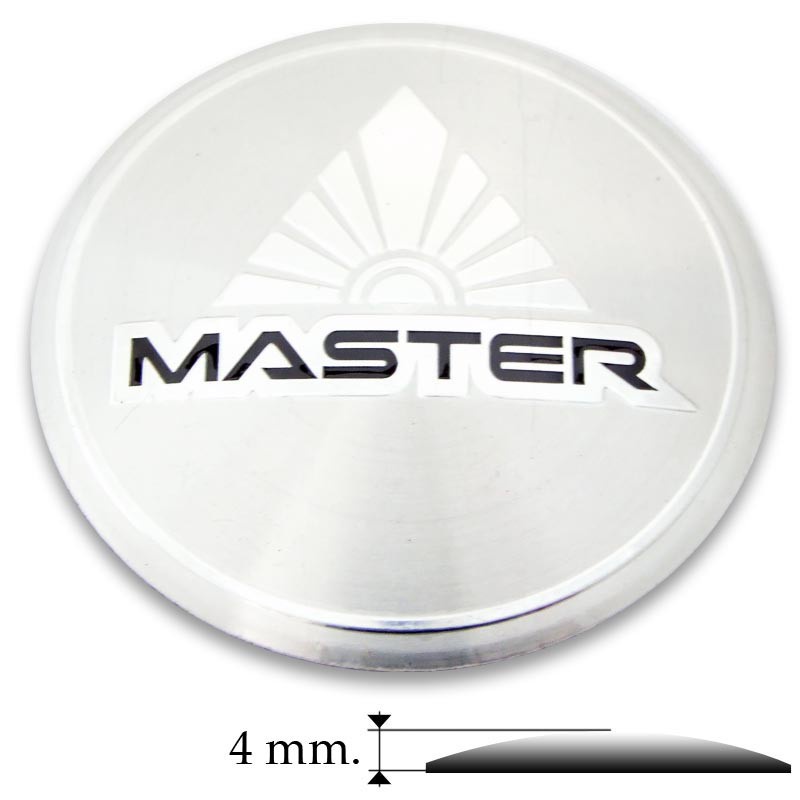 กรุณาวัดขนาดก่อนสั่งซื้อ-ราคาต่อ-1-ชิ้น-สติกเกอร์อลูมิเนียม-master-ขนาด-55mm-5-5cm-สติกเกอร์-นูนเล็กน้อย-aegether