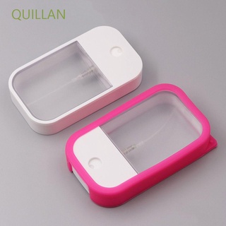 ภาพขนาดย่อของภาพหน้าปกสินค้าQUILLAN Reusable Silicone Sleeve Leak-proof Refillable Bottles Accessories Card Spray Bottle Protective cover Portable Travel Separate Plastic Perfume Bottle Protective case จากร้าน quillan.th บน Shopee