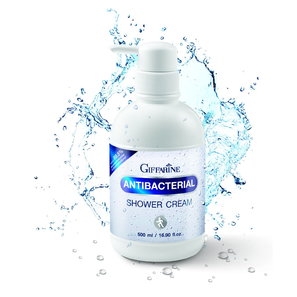 ครีมอาบน้ำ-สูตรลดการสะสมของแบคทีเรีย-กิฟฟารีน-แอนตี้-แบคทีเรียล-ชาวเวอร์-ครีม-antibacterial-shower-cream
