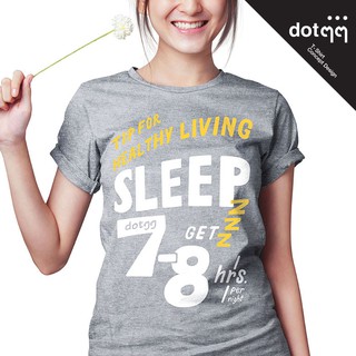 dotdotdot เสื้อยืด Concept Design ลาย Sleep (Grey)