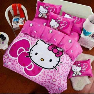 ชุดผ้าปูที่นอน Hello Kitty