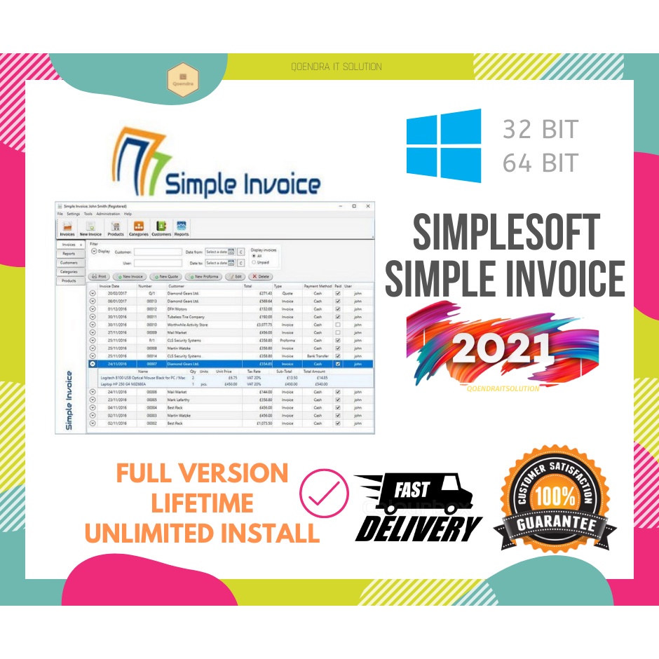 [SCS] SimpleSoft Simple Invoice v3.23 Registered License Full