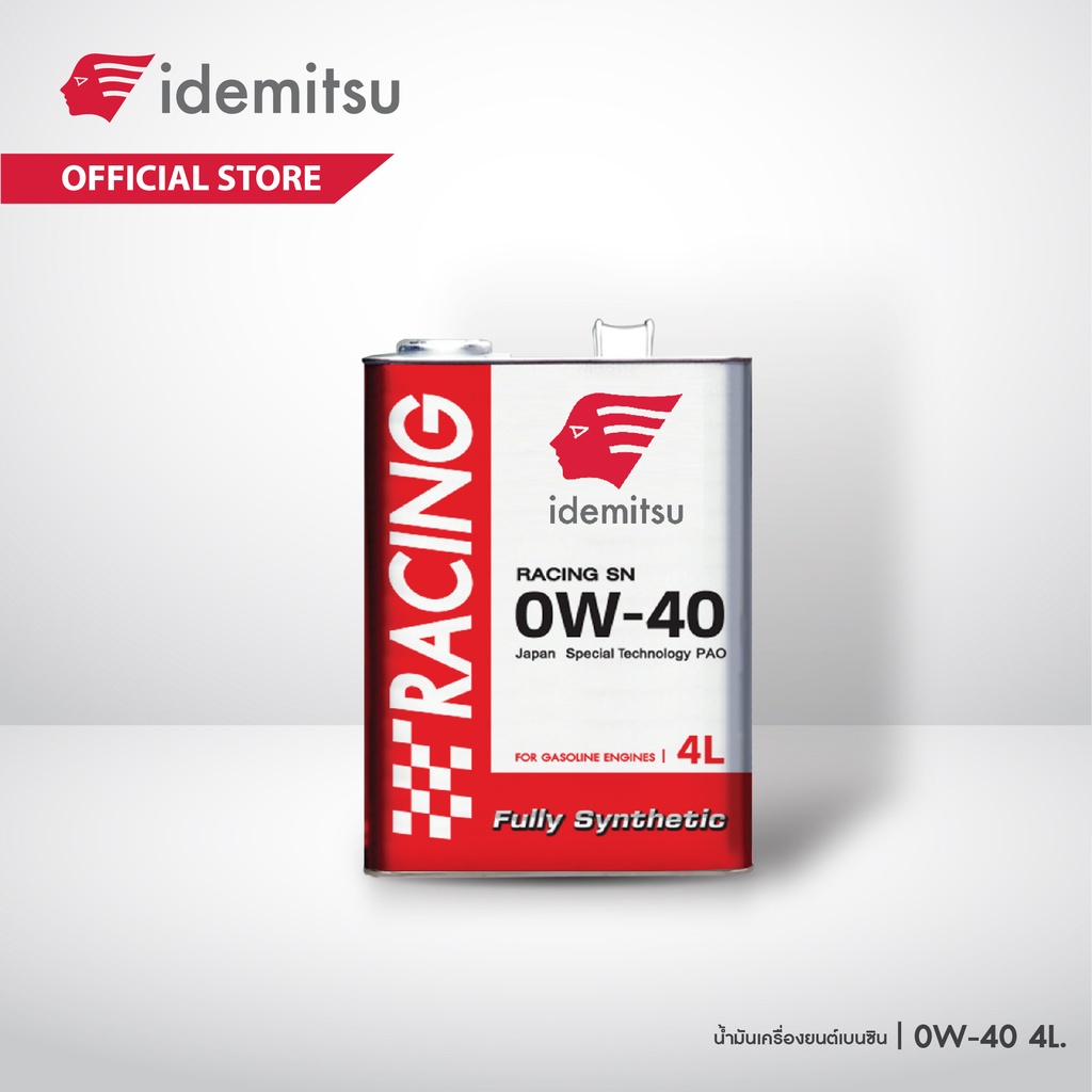 IDEMITSU RACING SN 0W-40 FULLY SYNTHETIC | Shopee Thailand