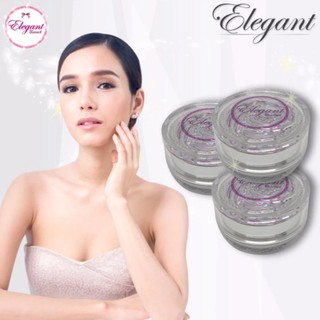 031 อิลิแกนท์ / Elegant Perfect Beauty Facial Cream 15 ml. x 3 Piece ครีมหน้าขาว เรียบเนียน ไร้สิว ลดเลือนริ้วรอย