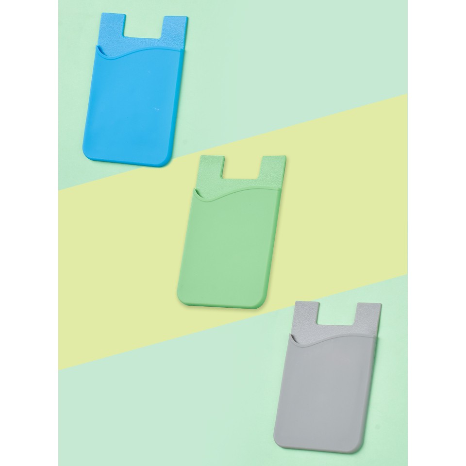 m104-ช่องใส่การ์ดติดโทรศัพท์มือถือ-สติ๊กเกอร์ซิลิโคนสำหรับใส่บัตร-ที่ใส่การ์ด-card-holder-phone-case-พร้อมส่งจากไทย