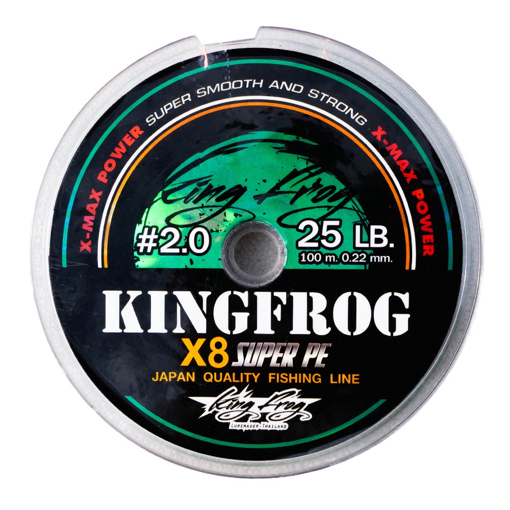 สายพีอีคิงฟร็อก-super-pe-x8-king-frog