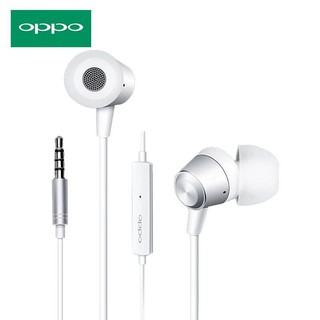 ของแท้ หูฟัง OPPO MH130 พร้อมไมโครโฟน สําหรับสมาร์ทโฟน Android OPPO R9 R11 R15 R7S R7