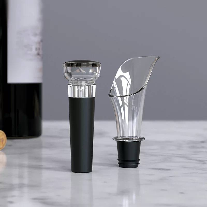 ส่งจากไทย-set-จุกรินไวน์-และ-ปั้มสูญญากาศปิดขวดไวท์-wine-pour-wine-pump-stopper-พร้อมกล่อง