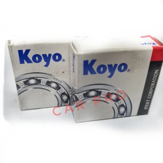 KOYO 6300 6301 6302 6303 6304 ลูกปืนเม็ดกลมร่องลึก ฝายาง 2 ข้าง BALL BEARINGS ของแท้ 100 % MADE IN JAPAN