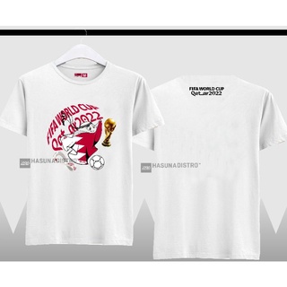 แฟชั่นคลาสสิกคอลูกเรือเสื้อยืด พิมพ์ลาย QATAR World Cup MASKOT LAEEB World Cup QATAR 2022 สําหรับผู้ชาย และผู้หญิง 2022